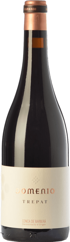 17,95 € 免费送货 | 红酒 Domenys Domenio 年轻的 D.O. Conca de Barberà 加泰罗尼亚 西班牙 Trepat 瓶子 75 cl