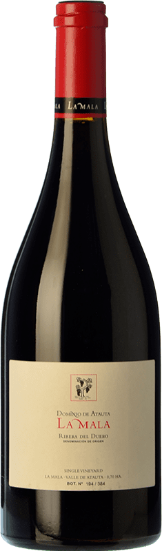 138,95 € Free Shipping | Red Wine Dominio de Atauta La Mala Crianza — Aged D.O. Ribera del Duero Castilla y León Spain Tempranillo Eco — Organic Bottle 75 cl