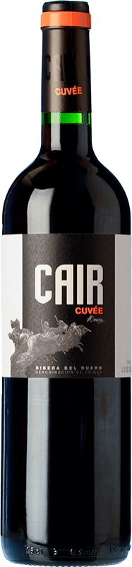16,95 € Free Shipping | Red wine Dominio de Cair Cuvée Young D.O. Ribera del Duero Castilla y León Spain Tempranillo, Merlot Bottle 75 cl