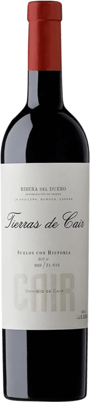 53,95 € Free Shipping | Red wine Dominio de Cair Tierras de Cair Reserve D.O. Ribera del Duero Castilla y León Spain Tempranillo Bottle 75 cl