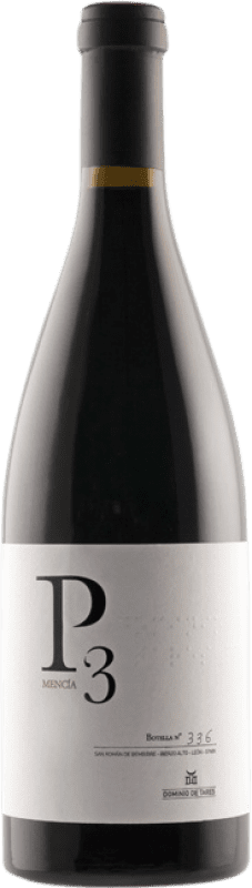 59,95 € Envío gratis | Vino Tinto Dominio de Tares Pago 3 Crianza D.O. Bierzo Castilla y León España Mencía Botella 75 cl