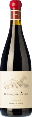 82,95 € 免费送货 | 红酒 Dominio del Águila 预订 D.O. Ribera del Duero 卡斯蒂利亚莱昂 西班牙 Tempranillo, Grenache, Bobal, Albillo 瓶子 75 cl