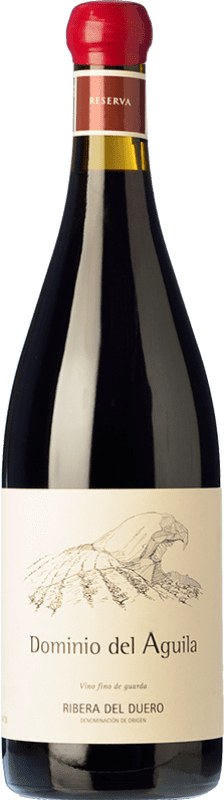 86,95 € Envio grátis | Vinho tinto Dominio del Águila Reserva D.O. Ribera del Duero Castela e Leão Espanha Tempranillo, Grenache, Bobal, Albillo Garrafa 75 cl