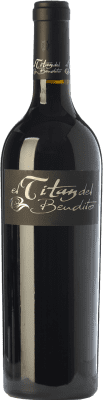 47,95 € Free Shipping | Red wine Dominio del Bendito El Titán Aged D.O. Toro Castilla y León Spain Tinta de Toro Bottle 75 cl