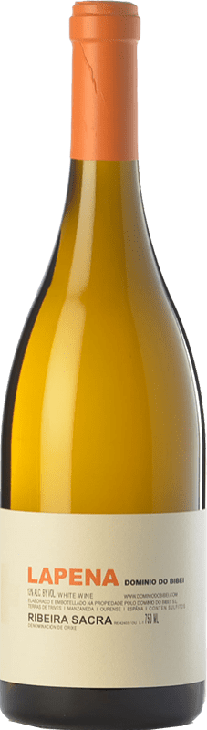 58,95 € Бесплатная доставка | Белое вино Dominio do Bibei Lapena старения D.O. Ribeira Sacra Галисия Испания Godello бутылка 75 cl