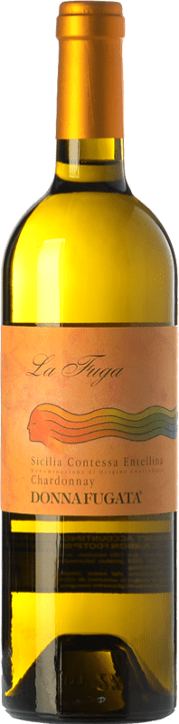 18,95 € Free Shipping | White wine Donnafugata La Fuga D.O.C. Contessa Entellina Sicily Italy Chardonnay Bottle 75 cl