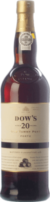 67,95 € Envoi gratuit | Vin Fortifié Dow's Port Tawny I.G. Porto Porto Portugal Touriga Franca, Touriga Nacional, Tinta Roriz, Tinta Cão, Tinta Barroca 20 Ans 75 cl