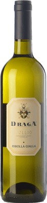 14,95 € Spedizione Gratuita | Vino bianco Draga D.O.C. Collio Goriziano-Collio Friuli-Venezia Giulia Italia Ribolla Gialla Bottiglia 75 cl
