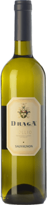 14,95 € Envio grátis | Vinho Branco Draga D.O.C. Collio Friuli-Venezia Giulia Itália Sauvignon 75 cl