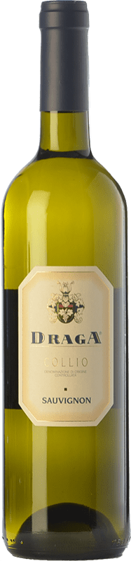 13,95 € Envio grátis | Vinho branco Draga D.O.C. Collio Goriziano-Collio Friuli-Venezia Giulia Itália Sauvignon Garrafa 75 cl