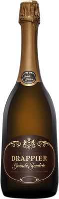 98,95 € Envio grátis | Espumante Branco Drappier Grande Sendrée A.O.C. Champagne Champagne França Pinot Noir, Chardonnay 75 cl