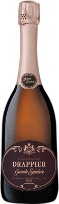 134,95 € 送料無料 | ロゼのスパークリングワイン Drappier Grande Sendrée Rosé — ロゼ A.O.C. Champagne シャンパン フランス Pinot Noir — ピノ・ノワール 75 cl