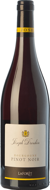 39,95 € Free Shipping | Red wine Joseph Drouhin Laforêt Young A.O.C. Bourgogne Burgundy France Pinot Black Bottle 75 cl