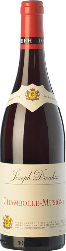 84,95 € Free Shipping | Red wine Drouhin Crianza A.O.C. Chambolle-Musigny Burgundy France Pinot Black Bottle 75 cl