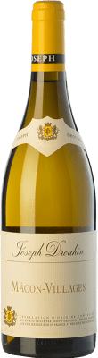 23,95 € Spedizione Gratuita | Vino bianco Joseph Drouhin A.O.C. Mâcon-Villages Borgogna Francia Chardonnay Bottiglia 75 cl