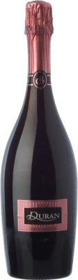 19,95 € Free Shipping | Rosé sparkling Durán Rosé Brut Grand Reserve D.O. Cava Catalonia Spain Pinot Black, Trepat Bottle 75 cl