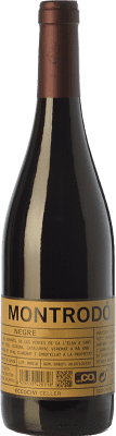 12,95 € Free Shipping | Red wine Eccociwine Montrodó Negre Young Spain Merlot, Cabernet Sauvignon, Cabernet Franc, Petit Verdot Bottle 75 cl
