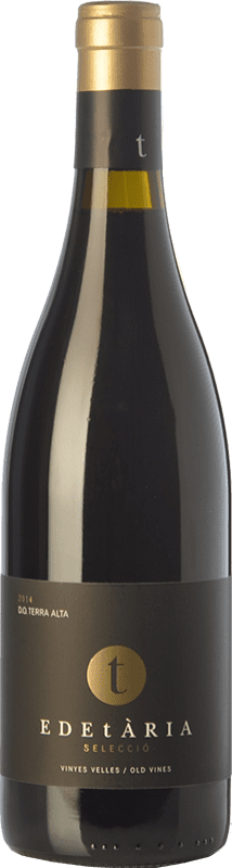 31,95 € Free Shipping | Red wine Edetària Selecció Crianza D.O. Terra Alta Catalonia Spain Grenache, Carignan, Grenache Hairy Bottle 75 cl