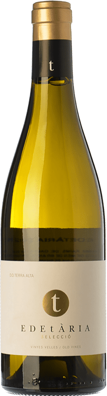 24,95 € Free Shipping | White wine Edetària Selecció Blanc Aged D.O. Terra Alta Catalonia Spain Grenache White Bottle 75 cl