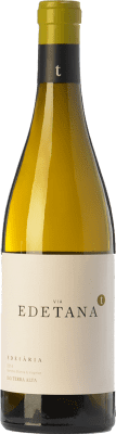 17,95 € Kostenloser Versand | Weißwein Edetària Via Edetana Blanc Alterung D.O. Terra Alta Katalonien Spanien Grenache Weiß, Viognier Flasche 75 cl