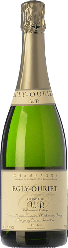 111,95 € Envoi gratuit | Vin Mousseux Blanc Egly-Ouriet VP Vieillissement Prolongé Extra Brut A.O.C. Champagne Champagne France Pinot Noir, Chardonnay Bouteille 75 cl