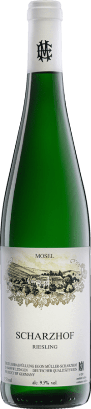 82,95 € 免费送货 | 白酒 Egon Müller Scharzhof Q.b.A. Mosel 莱茵兰 - 普法尔茨 德国 Riesling 瓶子 75 cl