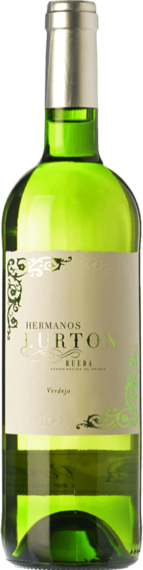 13,95 € 免费送货 | 白酒 Albar Lurton Verdejo D.O. Rueda 卡斯蒂利亚莱昂 西班牙 Viura, Verdejo 瓶子 75 cl