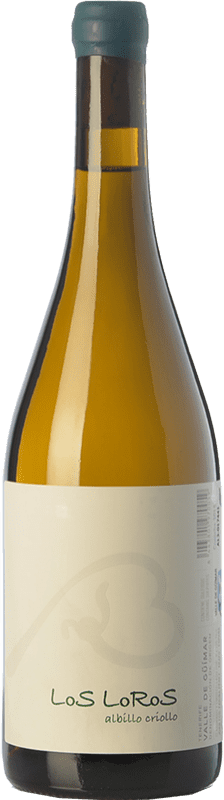 25,95 € Бесплатная доставка | Белое вино El Borujo Los Loros D.O. Valle del Güímar Канарские острова Испания Albillo Criollo бутылка 75 cl