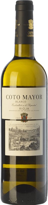 6,95 € Бесплатная доставка | Белое вино Coto de Rioja Coto Mayor D.O.Ca. Rioja Ла-Риоха Испания Viura, Sauvignon White бутылка 75 cl