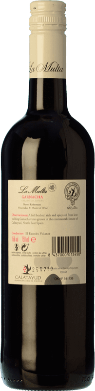 8,95 € Free Shipping | Red wine El Escocés Volante La Multa Old Vine Joven D.O. Calatayud Aragon Spain Grenache Bottle 75 cl