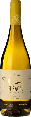 10,95 € Envío gratis | Vino Blanco El Molí Collbaix D.O. Pla de Bages Cataluña España Macabeo, Picapoll Eco — Ecológico 75 cl