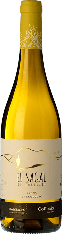 10,95 € Бесплатная доставка | Белое вино El Molí Collbaix D.O. Pla de Bages Каталония Испания Macabeo — Макабео, Picapoll — Пикаполь Eco — Эко Био Органический Бутылка 75 cl