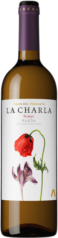 9,95 € 免费送货 | 白酒 El Paseante La Charla D.O. Rueda 卡斯蒂利亚莱昂 西班牙 Verdejo 瓶子 75 cl