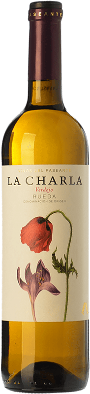 10,95 € Envío gratis | Vino blanco El Paseante La Charla D.O. Rueda Castilla y León España Verdejo Botella 75 cl