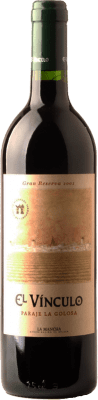 51,95 € Free Shipping | Red wine El Vínculo Paraje La Golosa Gran Reserva D.O. La Mancha Castilla la Mancha Spain Tempranillo Bottle 75 cl