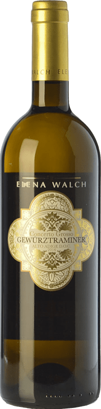 28,95 € Бесплатная доставка | Белое вино Elena Walch Concerto Grosso D.O.C. Alto Adige Трентино-Альто-Адидже Италия Gewürztraminer — Гевюрцтраминер Бутылка 75 cl