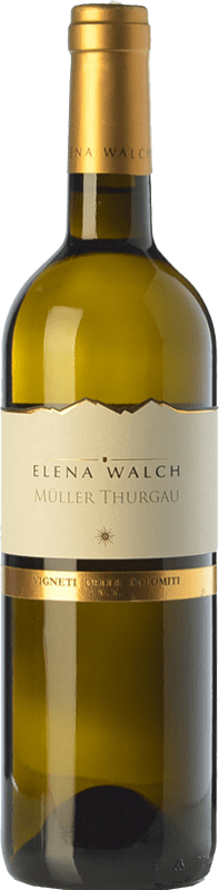 14,95 € 免费送货 | 白酒 Elena Walch D.O.C. Alto Adige 特伦蒂诺 - 上阿迪杰 意大利 Müller-Thurgau 瓶子 75 cl