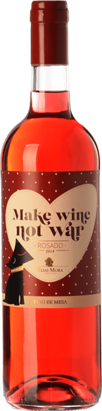 7,95 € Kostenloser Versand | Roséwein Elías Mora Make Wine Not War Spanien Garnacha — Grenache, Tinta de Toro, Albillo Flasche 75 cl