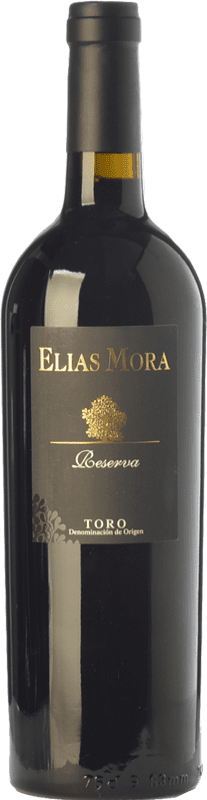 53,95 € Free Shipping | Red wine Elías Mora Reserve D.O. Toro Castilla y León Spain Tinta de Toro Bottle 75 cl