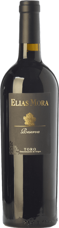 42,95 € Spedizione Gratuita | Vino Rosso Elías Mora Riserva D.O. Toro Castilla y León Spagna Tinta de Toro 75 cl