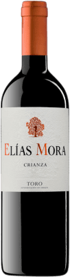 16,95 € Envío gratis | Vino Tinto Elías Mora Crianza D.O. Toro Castilla y León España Tinta de Toro 75 cl