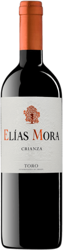 16,95 € Envio grátis | Vinho tinto Elías Mora Crianza D.O. Toro Castela e Leão Espanha Tinta de Toro Garrafa 75 cl