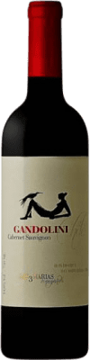 132,95 € 免费送货 | 红酒 Gandolini Las 3 Marías I.G. Valle del Maipo 迈波谷 智利 Cabernet Sauvignon 瓶子 75 cl