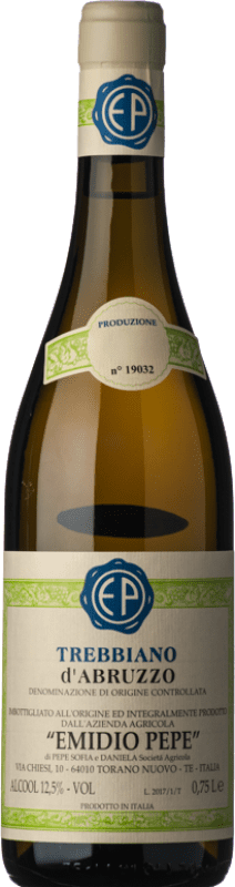 66,95 € Envío gratis | Vino blanco Emidio Pepe D.O.C. Trebbiano d'Abruzzo Abruzzo Italia Trebbiano d'Abruzzo Botella 75 cl