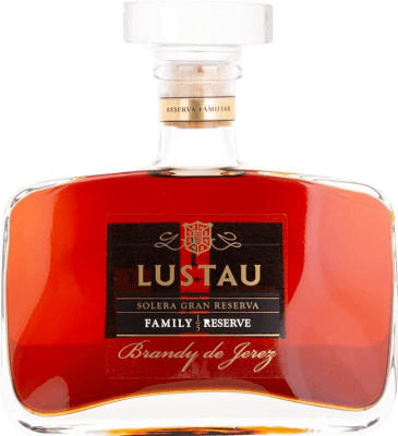84,95 € Free Shipping | Brandy Lustau 1/5 Family Reserve Solera Grand Reserve D.O. Jerez-Xérès-Sherry Andalusia Spain Medium Bottle 50 cl