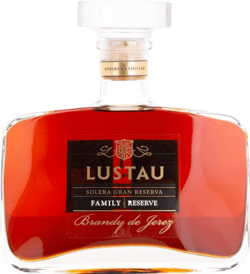 84,95 € Бесплатная доставка | Бренди Lustau 1/5 Family Reserve Solera Гранд Резерв D.O. Jerez-Xérès-Sherry Андалусия Испания бутылка Medium 50 cl