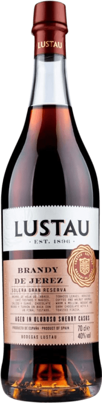 31,95 € Spedizione Gratuita | Brandy Lustau Solera Gran Riserva D.O. Jerez-Xérès-Sherry Andalusia Spagna 70 cl