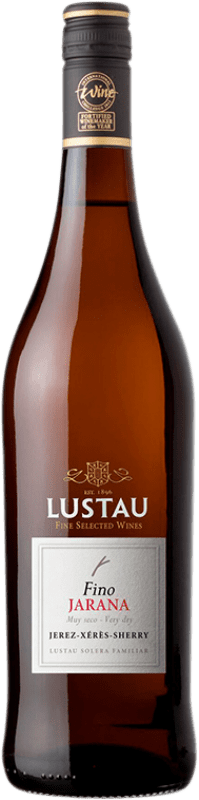 12,95 € Free Shipping | Fortified wine Lustau Fino Jarana D.O. Jerez-Xérès-Sherry Andalusia Spain Palomino Fino Bottle 75 cl