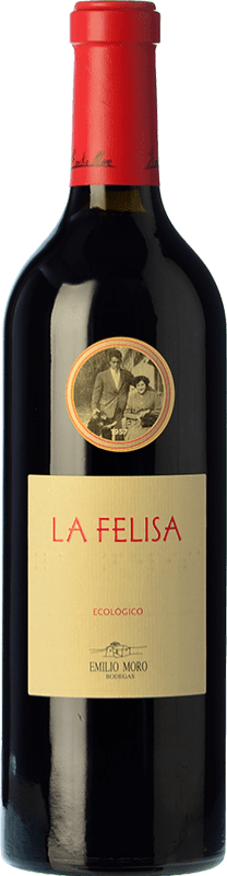 33,95 € Бесплатная доставка | Красное вино Emilio Moro La Felisa старения D.O. Ribera del Duero Кастилия-Леон Испания Tempranillo бутылка 75 cl