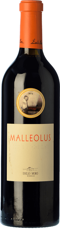 86,95 € 免费送货 | 红酒 Emilio Moro Malleolus 岁 D.O. Ribera del Duero 卡斯蒂利亚莱昂 西班牙 Tempranillo 瓶子 Magnum 1,5 L